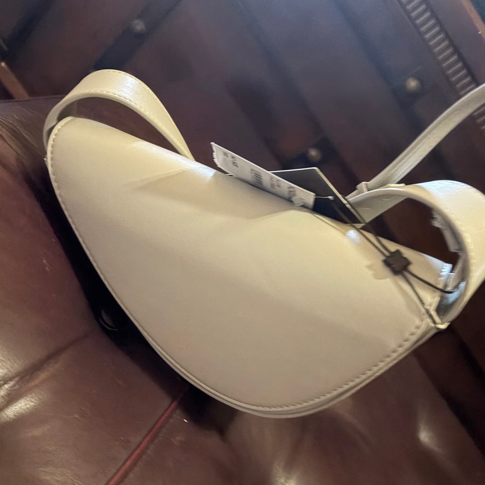 BCBG light green  Crescent Shoulder Bag